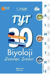 Palme Yayıncılık - Palme Yayınları TYT Biyoloji Palmetre Video Çözümlü 30 Deneme
