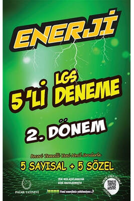 Palme Yayıncılık Enerji LGS 5 li Deneme 2. Dönem - 1