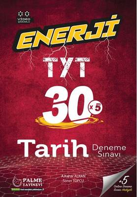 ENERJİ TYT 30 TARİH DENEME SINAVI - Palme Yayıncılık - 1