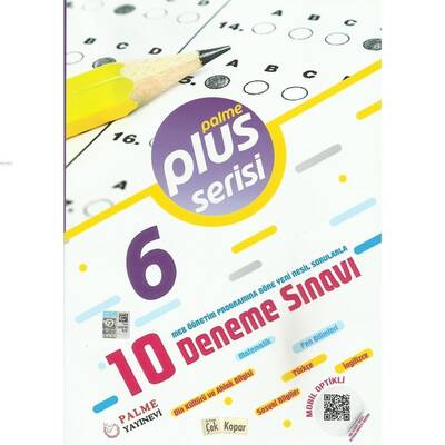6. Sınıf 10 Deneme Sınavı Plus Serisi Palme Yayıncılık - 1
