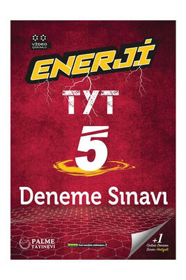 Palme Yayınları TYT Enerji 5 Deneme Sınavı - 1