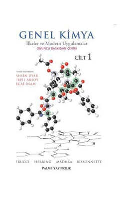 Palme Yayınevi Genel Kimya 1. Cilt - 1