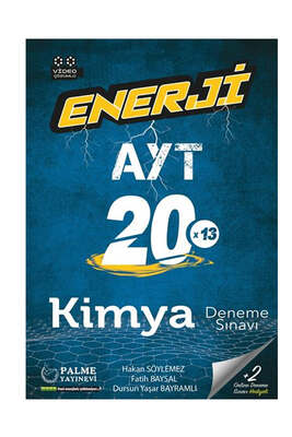 Palme Yayıncılık AYT Enerji Kimya 20x13 Deneme Sınavı - 1