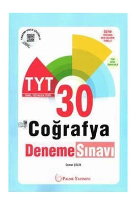Palme Yayınları TYT Coğrafya 30 Deneme Sınavı - 1