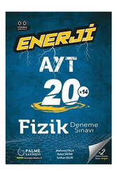 Palme Yayıncılık - Palme Yayınevi AYT Fizik Enerji 20 Deneme Sınavı