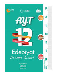 Palme Yayıncılık - Palme Yayıncılık AYT Edebiyat 12 Deneme Sınavı Palmetre Serisi