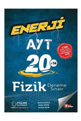 Palme Yayıncılık - Palme Yayınları 2023 AYT Fizik Enerji 20 Deneme