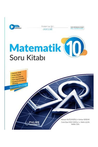 Palme Yayınları 2024 10.Sınıf Matematik Soru Kitabı - 1