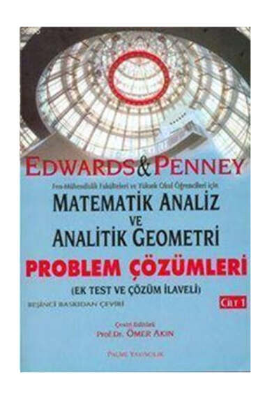 Palme Yayınları Matematik Analiz ve Analitik Geometri / Problem Çözümleri - 1