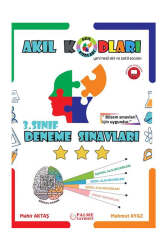 Palme Yayınları 3.Sınıf Deneme Sınavları Akıl Kodları Yeni Nesil Akıl ve Zeka Soruları - Palme Yayıncılık