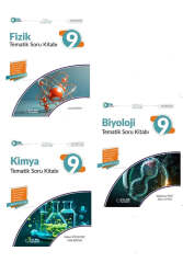 Palme Yayınları 9.Sınıf Fizik-Kimya-Biyoloji Tematik Soru Kitabı Seti - Palme Yayıncılık