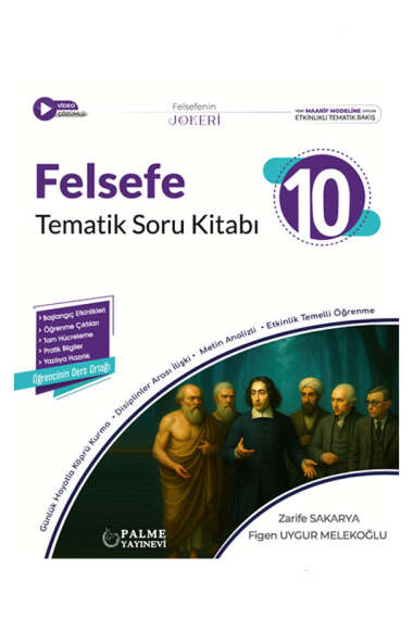 Palme Yayınları 10.Sınıf Joker Felsefe Tematik Soru Bankası - 1