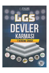 Palme Yayıncılık - Palme Yayınevi 8.Sınıf LGS Devler Karması 7 Deneme Sınavı