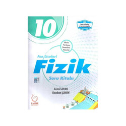 Palme Yayıncılık - ​Palme Yayınları 10. Sınıf Fen Liseleri Fizik Soru Kitabı