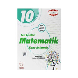 Palme Yayıncılık - ​Palme Yayınları 10. Sınıf Fen Liseleri Matematik Konu Anlatımı