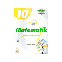 Palme Yayıncılık - ​Palme Yayınları 10. Sınıf Matematik Konu Anlatımlı