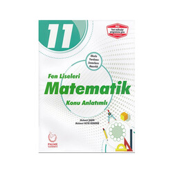 Palme Yayıncılık - Palme Yayınları 11. Sınıf Fen Liseleri Matematik Konu Anlatımlı
