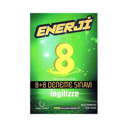 Palme Yayıncılık - Palme Yayınları 8. Sınıf İngilizce Enerji 8+8 Deneme Sınavı