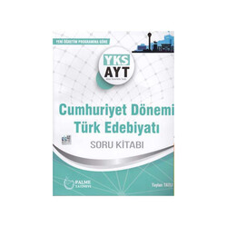 Palme Yayıncılık - Palme Yayınları AYT Cumhuriyet Dönemi Türk Edebiyatı Soru Kitabı