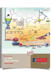 Pandül Yayınları - ​Pandül Yayınları 10. Sınıf Kimya Defteri