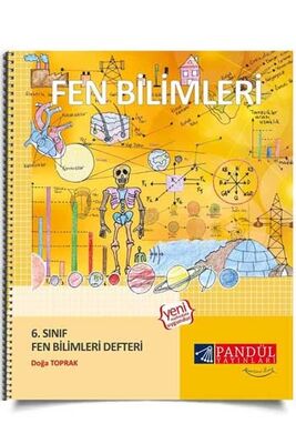 ​Pandül Yayınları 6. Sınıf Fen Bilimleri Defteri - 1