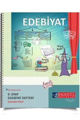 ​Pandül Yayınları 9. Sınıf Edebiyat Defteri - 1