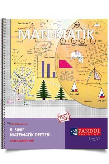​Pandül Yayınları 8. Sınıf Matematik Defteri