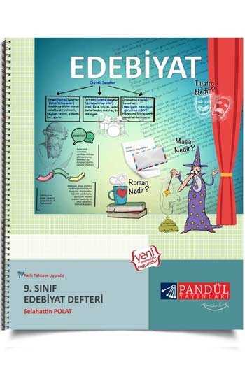 ​Pandül Yayınları 9. Sınıf Edebiyat Defteri