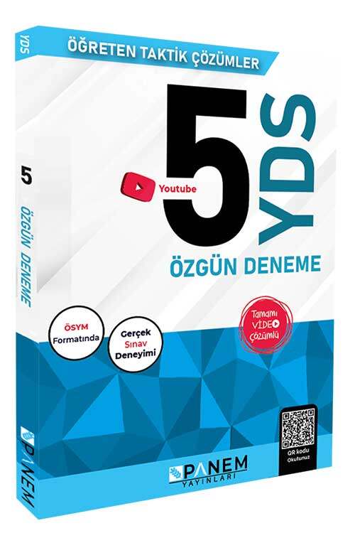 Panem Yayınları YDS Video Çözümlü Özgün 5 Deneme