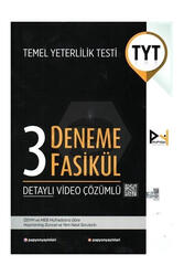 Papyon Yayınları - Papyon YKS TYT 3 Fasikül Deneme Video Çözümlü Papyon Yayınları