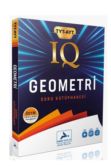 Paraf Yayınları 2024 TYT AYT Geometri IQ Soru Kütüphanesi - 1