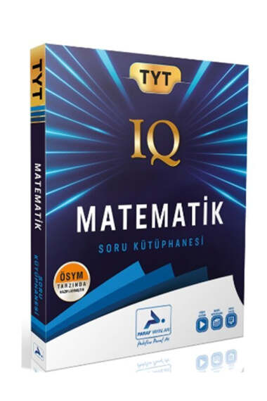 Paraf Yayınları 2024 TYT IQ Matematik Soru Kütüphanesi - 1