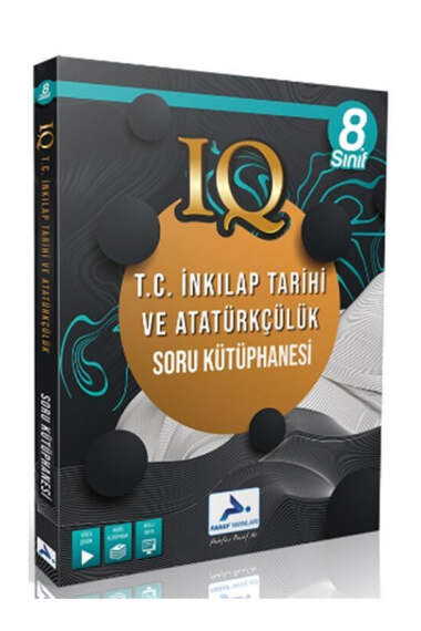 Paraf Yayınları 8.Sınıf T.C İnkılap Tarihi ve Atatürkçülük IQ Soru Kütüphanesi - 1
