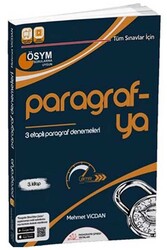 Paragrafın Şifresi Yayınları - Paragrafın Şifresi Yayınları Tüm Sınavlar İçin Paragrafya 3 Etaplı Paragraf Denemeleri