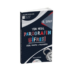 Paragrafın Şifresi Yayınları - Paragrafın Şifresi Yayınları 8. Sınıf LGS Yeni Nesil Paragrafın Şifresi Sözel Mantık Muhakeme