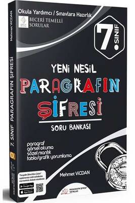 Paragrafın Şifresi Yayınları 7. Sınıf Paragrafın Şifresi Soru Bankası - 1