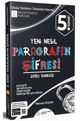 Paragrafın Şifresi Yayınları 5. Sınıf Paragrafın Şifresi Soru Bankası - 1