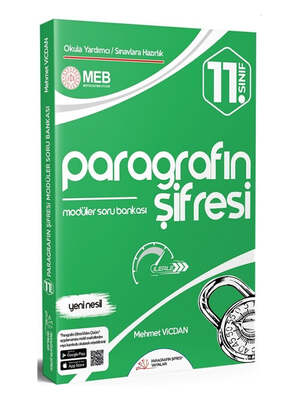 Paragrafın Şifresi Yayınları 11.Sınıf Yeni Nesil Paragrafın Şifresi Modüler Soru Bankası - 1