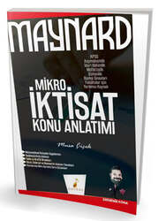 Pelikan Yayıncılık - Pelikan Kitabevi Maynard Mikro İktisat Konu Anlatımı