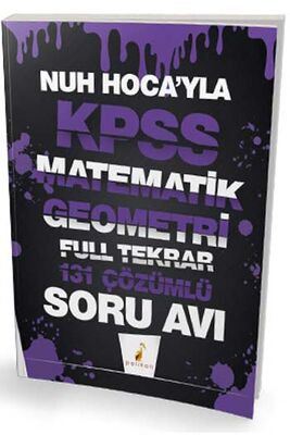 Pelikan Yayınları Nuh Hocayla KPSS Matematik Geometri Soru Avı 131 Çözümlü Soru - 1