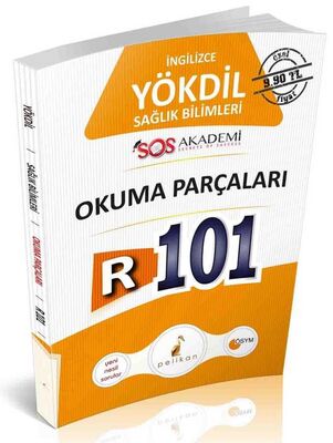Pelikan Yayınları YÖKDİL İngilizce Sağlık Bilimleri R101 Okuma Parçaları - 1