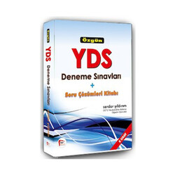 Pelikan Yayıncılık - Özgün YDS Deneme Sınavları + Soru Çözümleri Kitabı