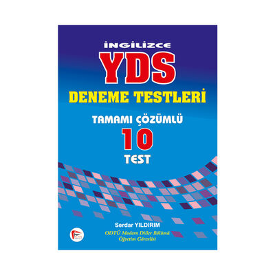 İngilizce YDS Tamamı Çözümlü 10 Deneme Testi - 1