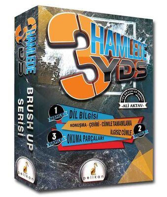 Pelikan Yayıncılık 3 Hamlede YDS Brush Up Serisi - 1