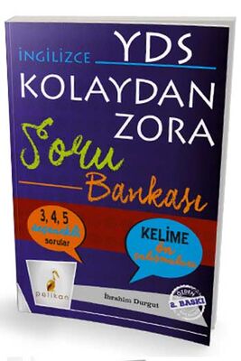 Pelikan Yayınları İngilizce YDS Kolaydan Zora Soru Bankası - 1