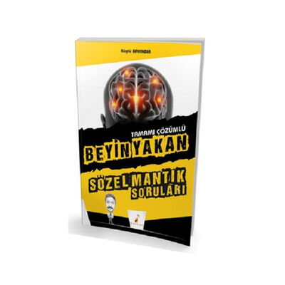 Pelikan Yayınları Beyin Yakan Tamamı Çözümlü Sözel Mantık Soruları - 1