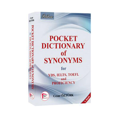 Pelikan Yayınları Pocket Dictionary of Synonyms for YDS,TOEFL, IELTS Proficiency - 1