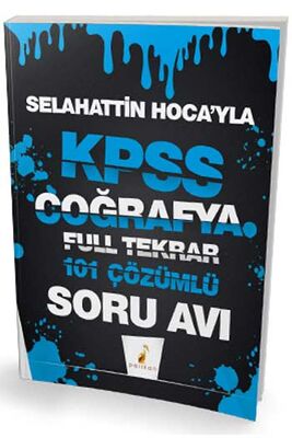 Pelikan Yayınları Selahattin Hocayla KPSS Coğrafya Soru Avı 101 Çözümlü Soru - 1