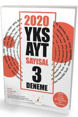 Pelikan Yayınları 2020 YKS AYT Sayısal 3 Deneme Sınavı - 1