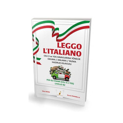 Pelikan Yayıncılık - Pelikan Yayınları Leggo L`italiano Celi 3 ve YDS Sınavlarına Yönelik Okuma Anlama Yazma Hazırlık Kılavuzu